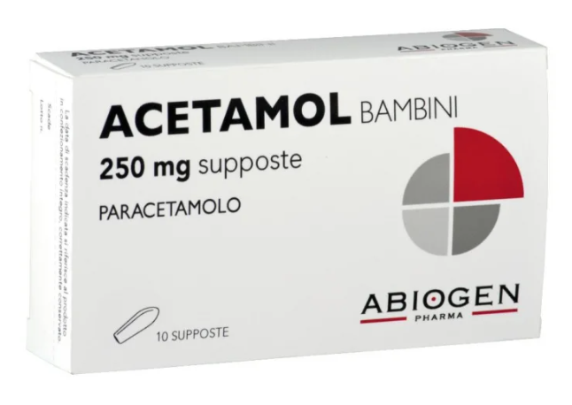 ACETAMOL BAMBINI 10 supposte 250 mg